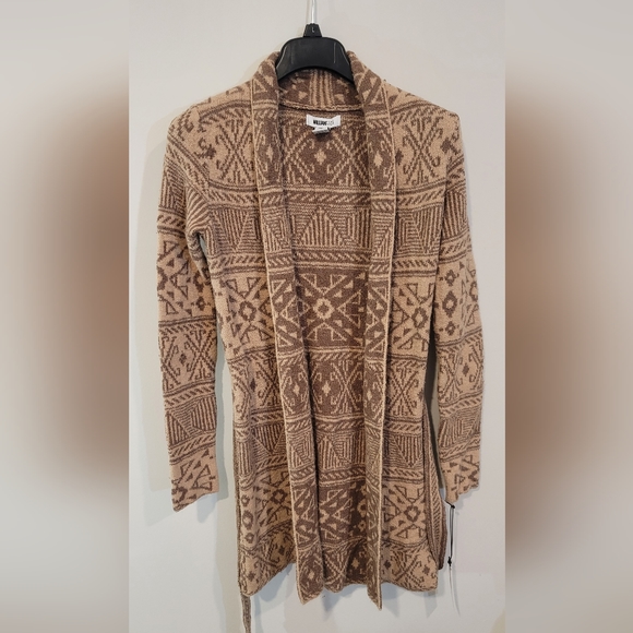 WILLAIM RAST Brown Aztec sweater Small size NWT - Picture 5 of 7